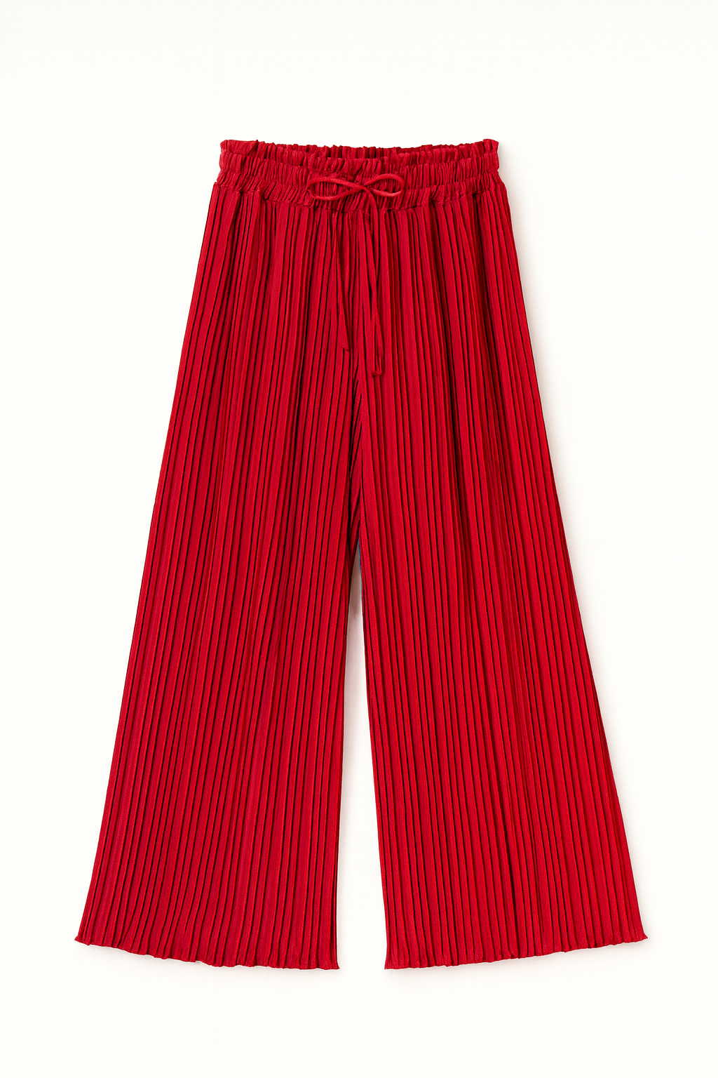 Plissé-Hose Bordeaux Chic