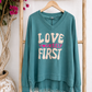 Women's Oversized Sweatshirt in various colors (UK 8-16)