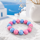 Magic Pearls Damen Armband mit großen Perlen | Elastisches Statement-Armband in verschiedenen Farben