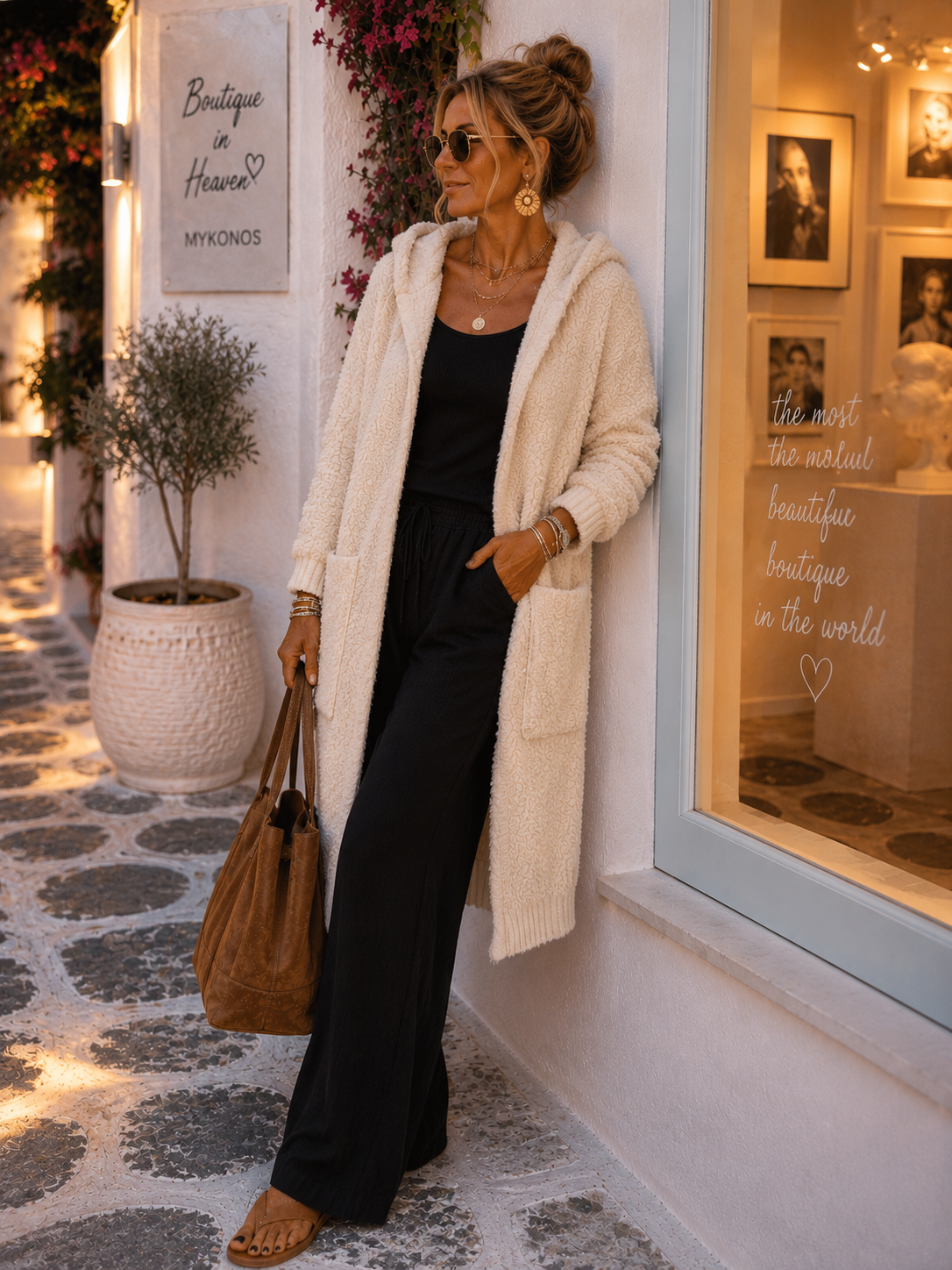 Crocheted Cardigan 