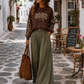 Women's cloth trousers, Marlene style