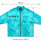 Hippie Hippie Blouse Turquoise Aqua | Luxury Oversize Viscose Blouse | Ibiza & Mykonos Style 🌴
