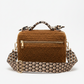 Mini Teddyfell Tasche Schwarz – süß, elegant & mit Seidentuch | Boutique in Heave