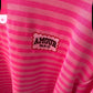 Striped Women's Cotton Sweatshirt – Orange, Purple & Pink | Size 38–42