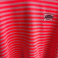 Striped Women's Cotton Sweatshirt – Orange, Purple & Pink | Size 38–42