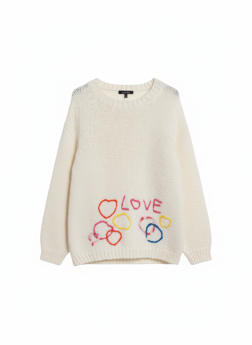 Gebreide damestrui van Les Blondinettes