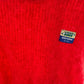 Luxus Mohair Pullunder Rot – Damen Strickpullunder Premium Look | Flauschiger Mohair Pullover 36–42
