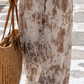 Oversized Palazzo Trousers Beige Taupe | Plus Sizes 42–46 | Wide Summer Trousers with Pockets & Elastic Waistband