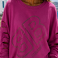 💖 Les Blondinettes Pink Rebel – Luxus Sweatshirt mit Statement-Logo & Cut-Out-Ärmeln ✨