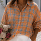 Oversized Women's Blouse with Rhinestone Bear – 100% Polyester | One Size 38–46 – Boutique in Heaven