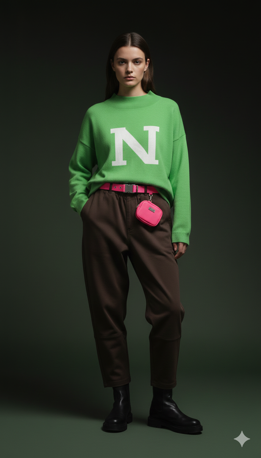 Kuscheliger Oversize N Pulli in 2 Farben