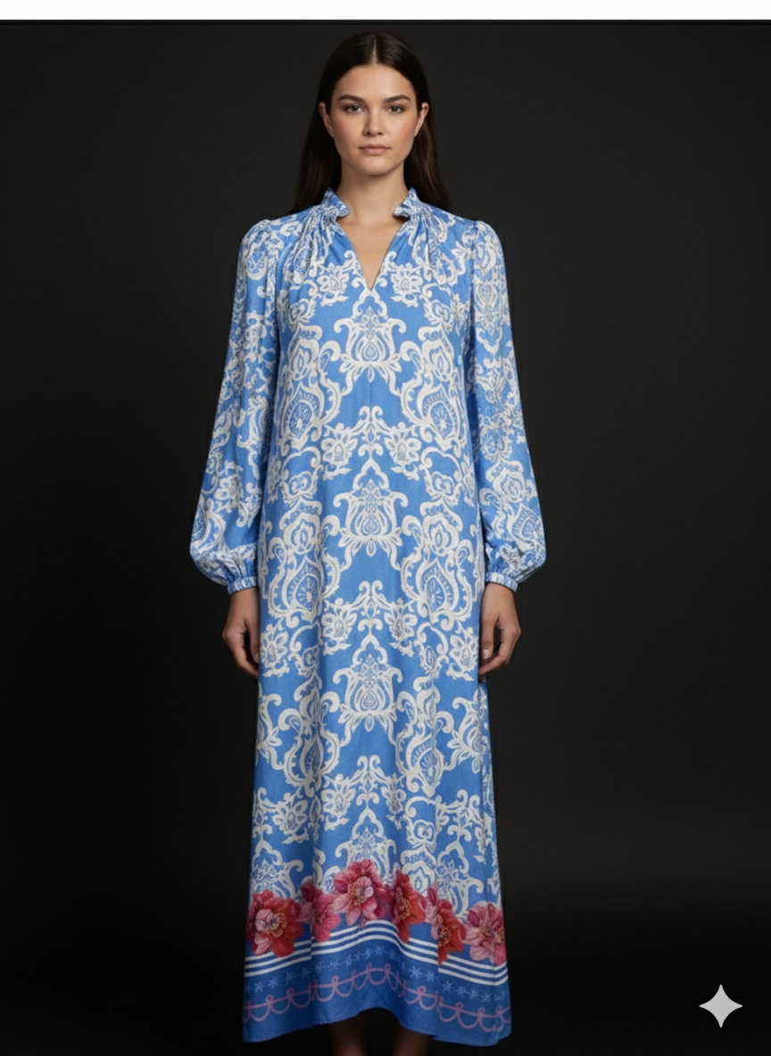 Damenkleid Maxikleid Yippie Hippie