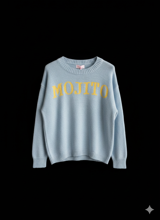 Gebreide trui met lange mouwen voor dames (maten 36-42)