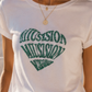 💚 Statement T-Shirt Herz Grün – Glitzer & Strass | Baumwollshirt S/M