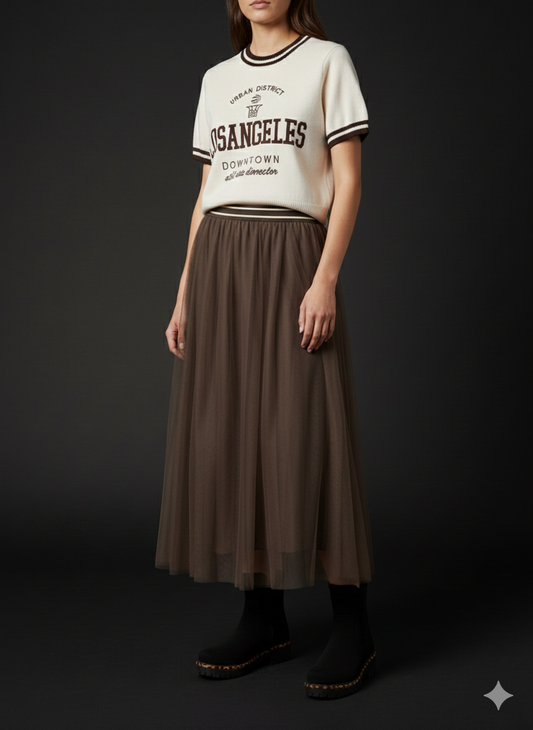 Trui met korte mouwen voor dames, 2 kleuren (maat 36-42)