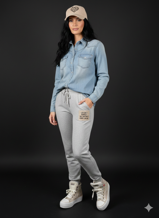 Damesblouse, spijkerblouse (M)