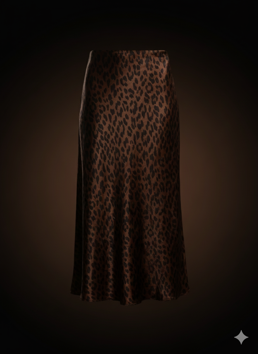 Damen Leo-Rock in Satinoptik