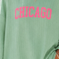 Oversize Hoodie „Chicago 82“ – Neon Statement Hoodie mit Kapuze & Struktur 38-44