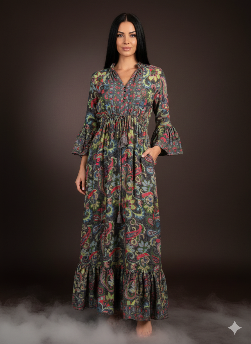 Damenkleid Maxikleid (38-42)