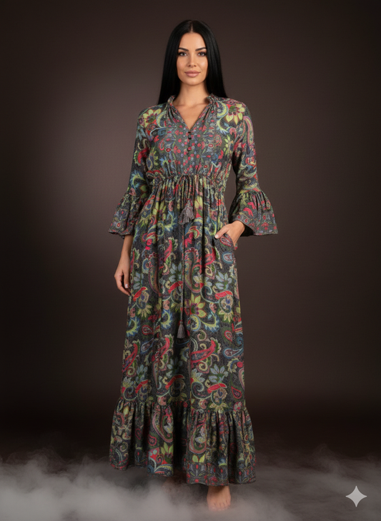 Maxi-jurk voor dames (maten 38-42)