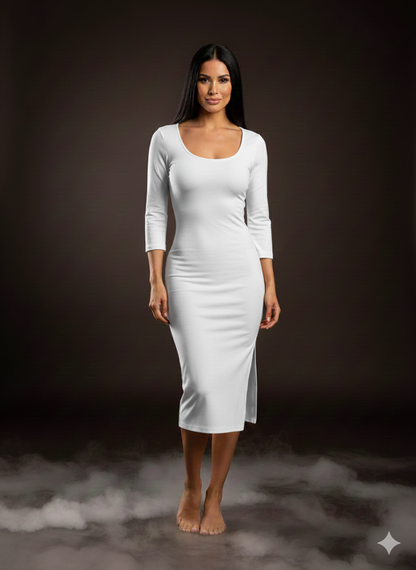 Damenkleid Midikleid