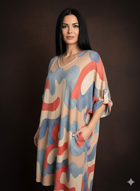 Maxi-jurk voor dames (maten 38-42)