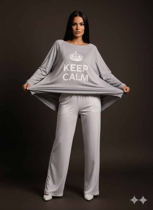 Dames sweatshirt, lange blouse, oversized (maat 40-48)