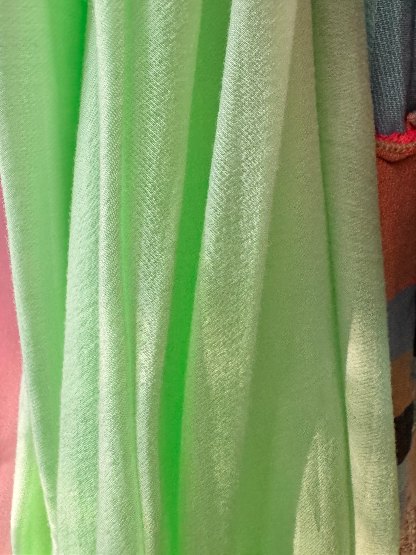 Boho Balloon Dress for Women Green – Short Summer Dress with Spaghetti Straps (Sizes 34–38)