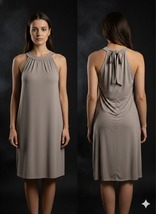 Damenkleid Midikleid Ärmellos (36-42)