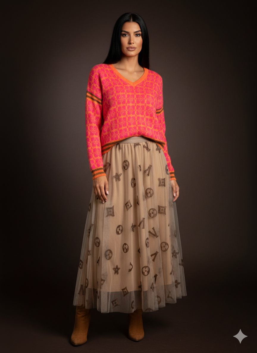 Gebreide damestrui van Les Blondinettes