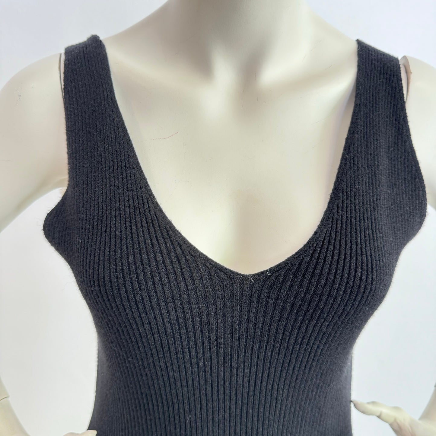 Sommertrend in Rippstrick: Damen Top in Braun und Schwarz ESVIVID