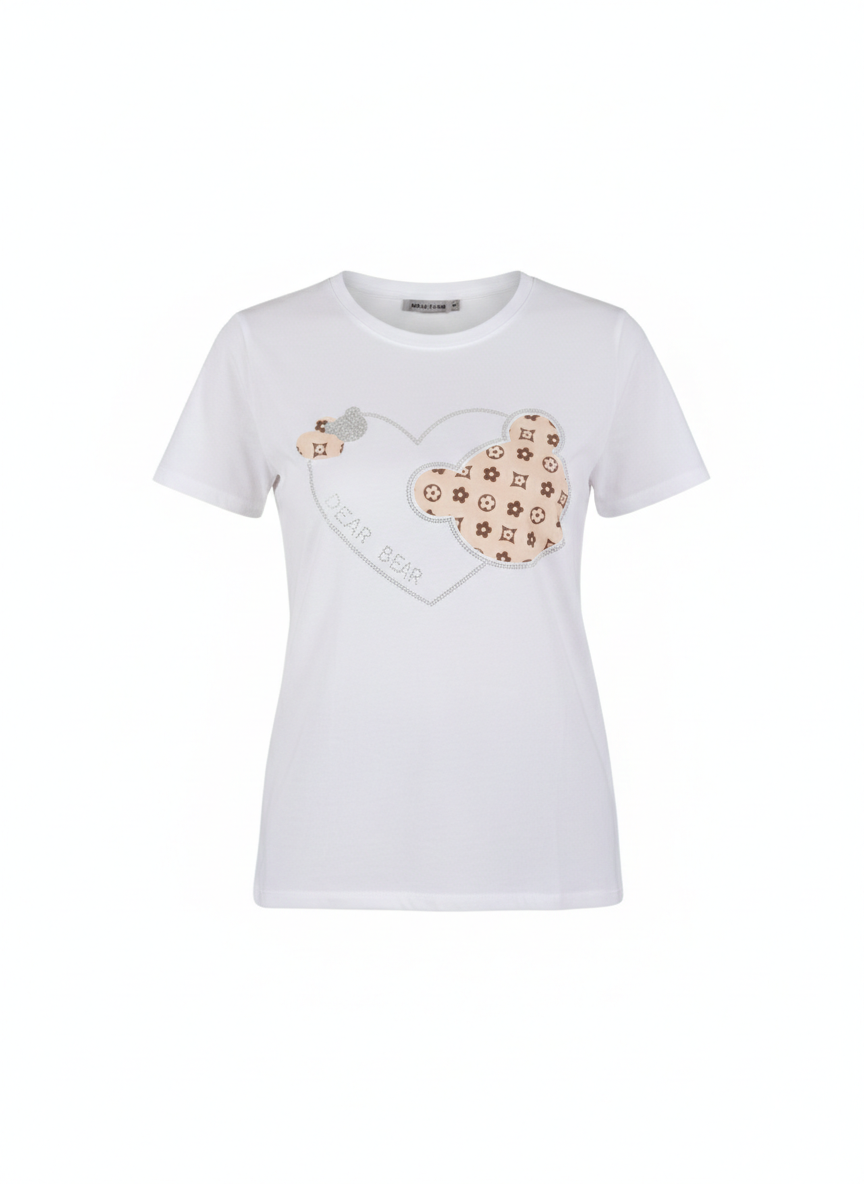 🩵 Dream Bear Ibiza Shirt – Premium Statement T-Shirt (38–42)