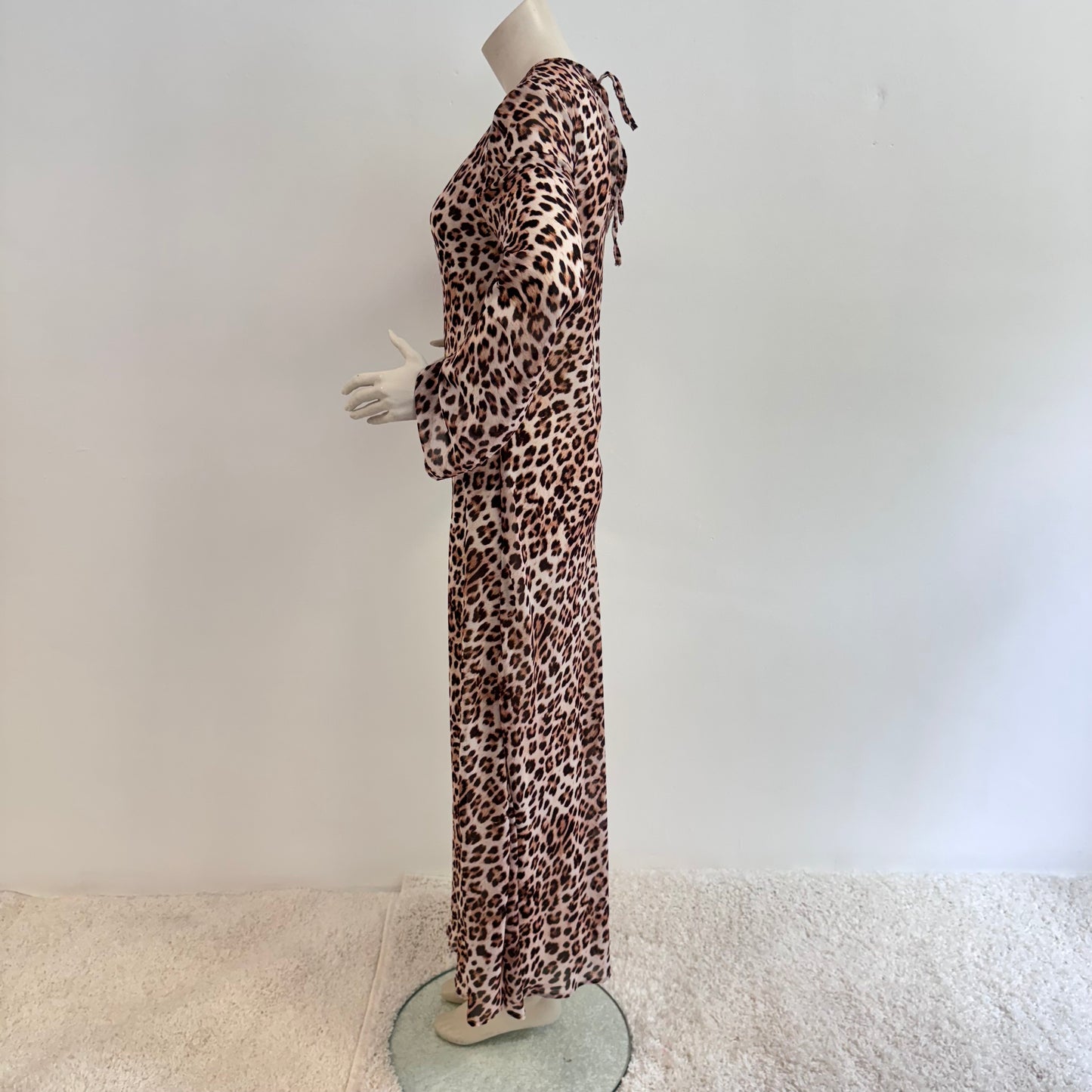 Leopard Maxi Kleid