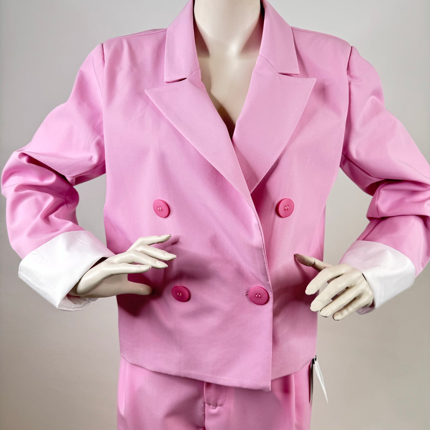 Damenblazer und Damenhose in Pink