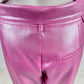 Elegante Pinke Hose Metallic Look