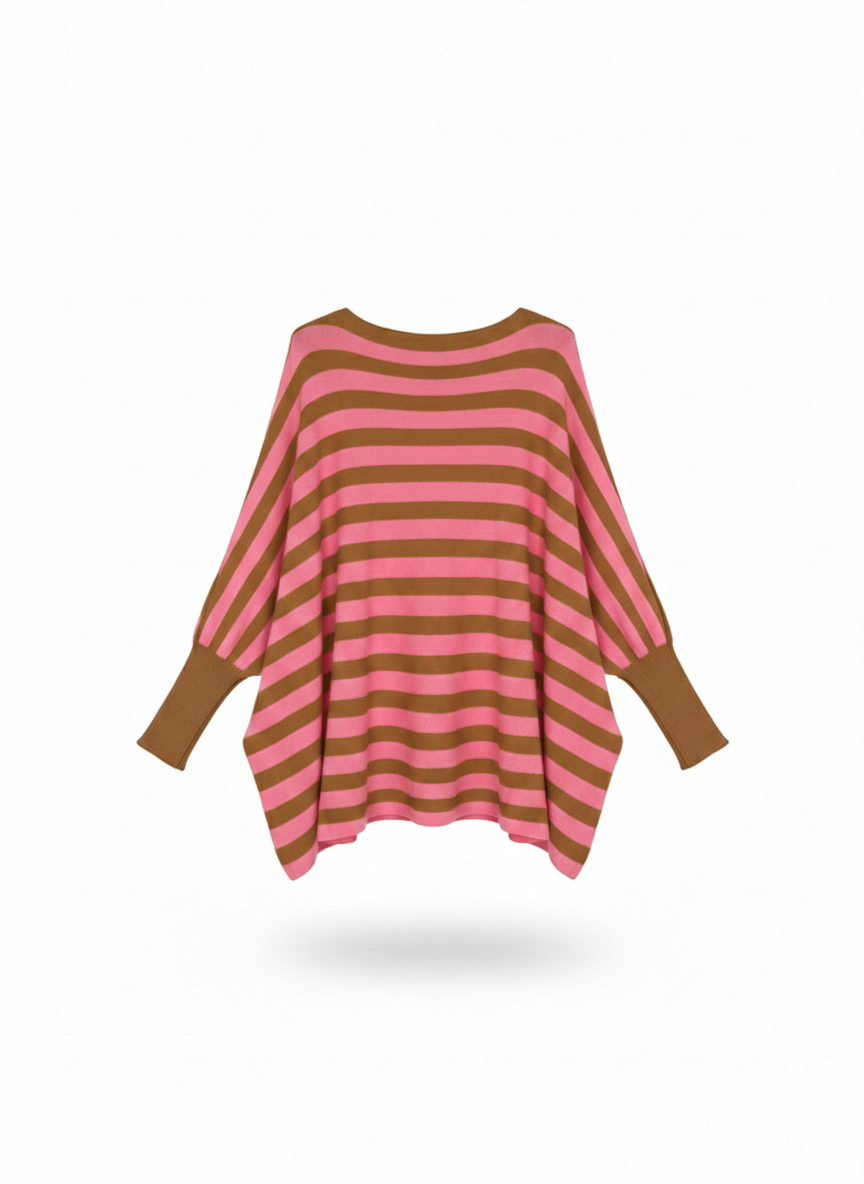 Damen Oversized Pullover in verschiedenen Farben (38-48)