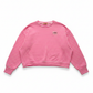 Gestreiftes Damen Sweatshirt aus Baumwolle – Orange, Lila & Pink | Größe 38–42