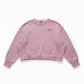 Gestreiftes Damen Sweatshirt aus Baumwolle – Orange, Lila & Pink | Größe 38–42