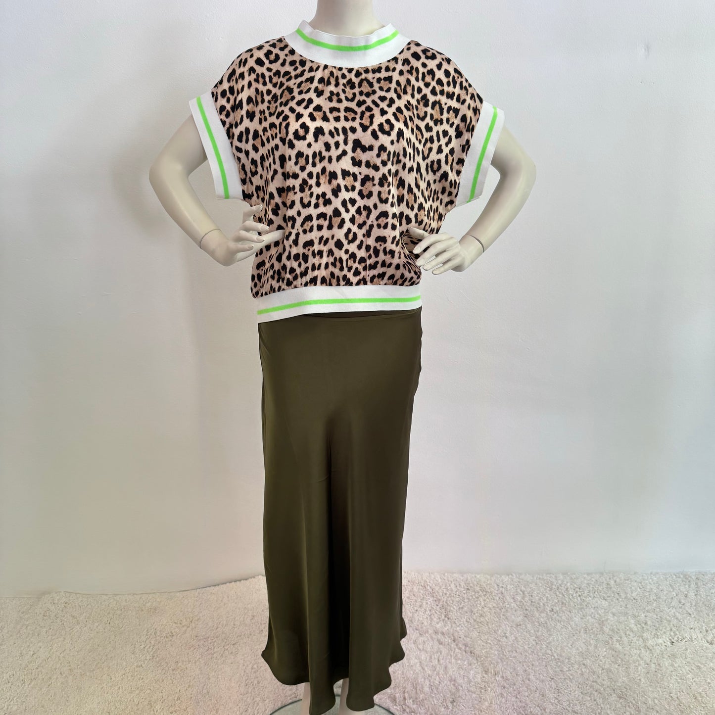 Leopardenmuster T-Shirt