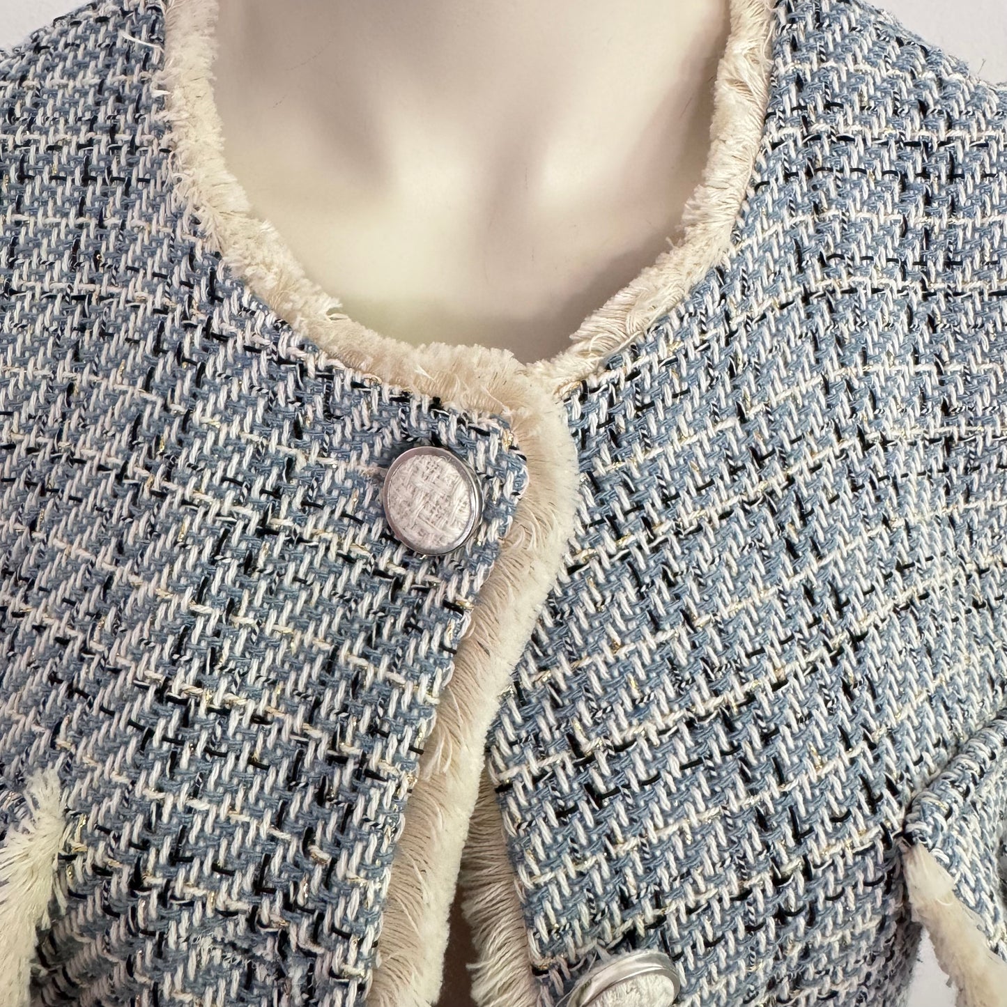 Elegante Bouclé-Jacke - Verschiedene Farben