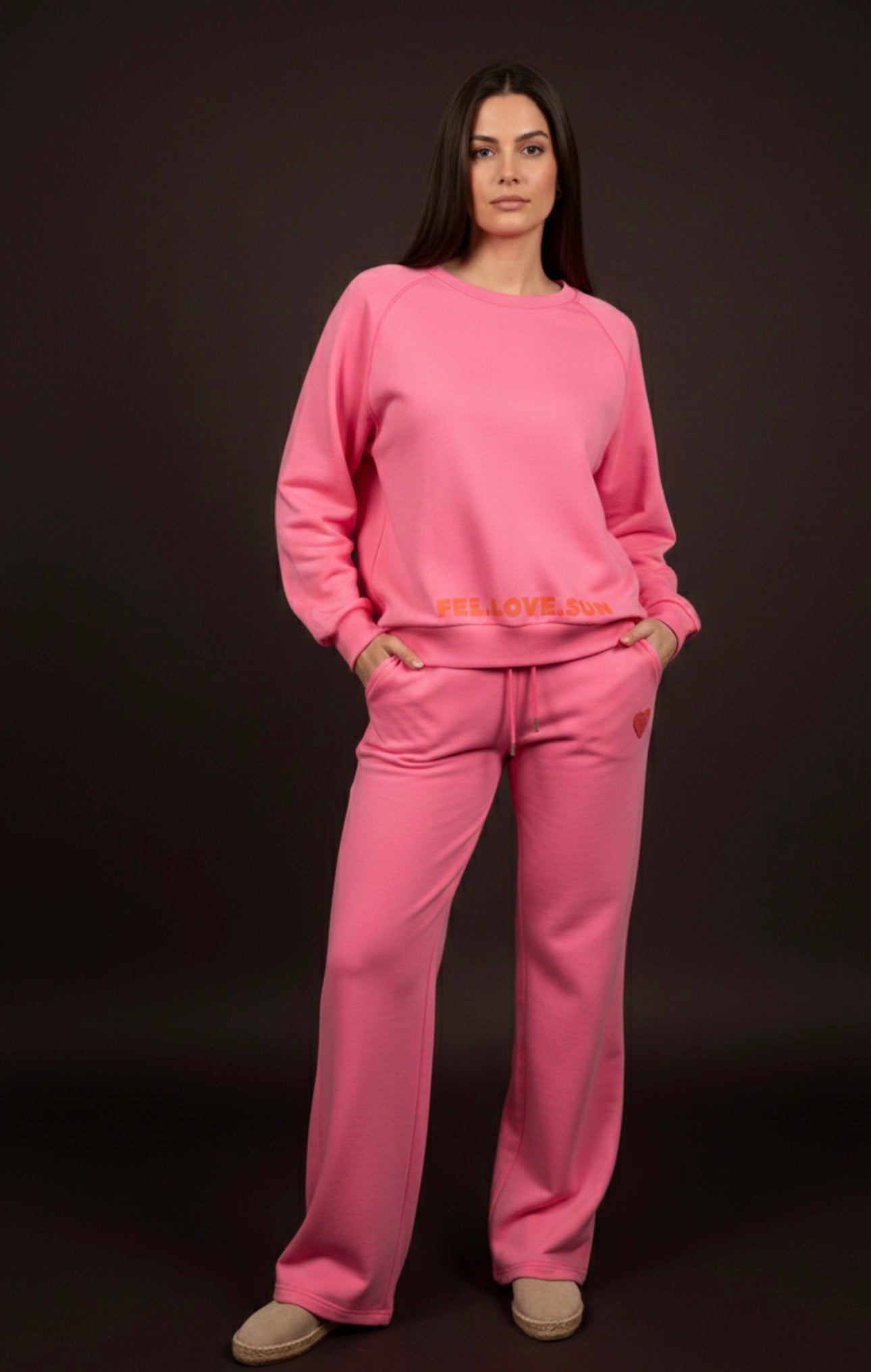 Yippie Hippie Damesbroek van stof – Casual joggingbroek gemaakt van een viscose-katoenmix