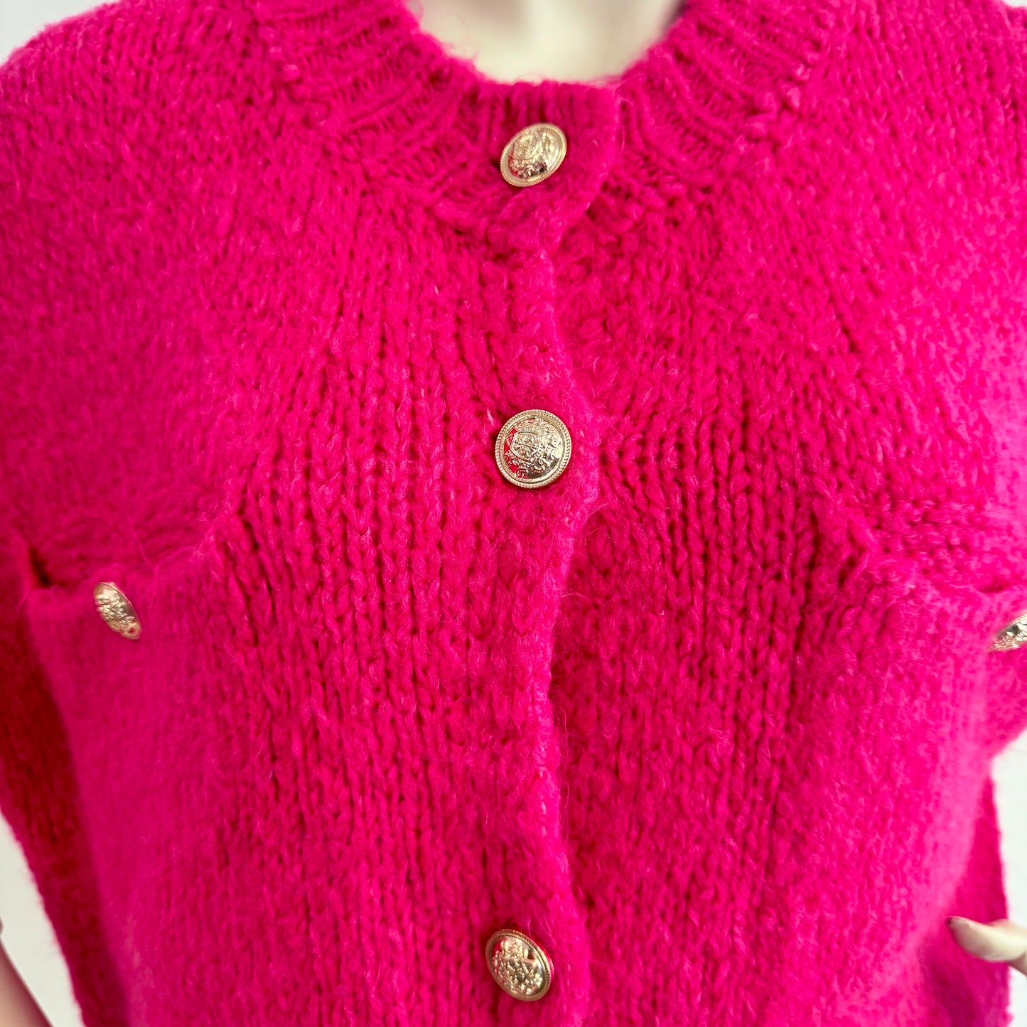 Strickjacke kurz Mausi in 7 Farben