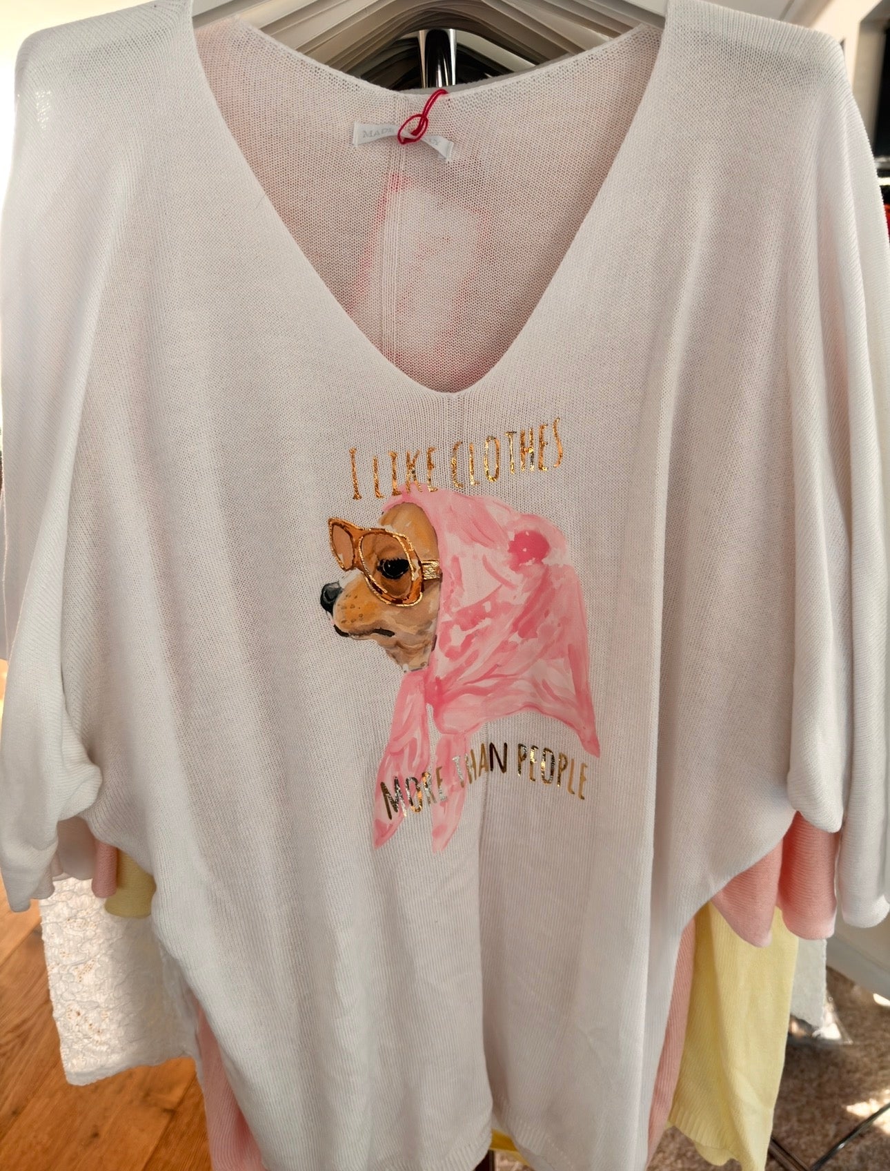 Kurzarmpullover Strickpullover 38-44