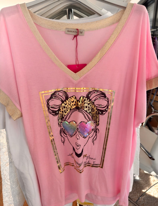 Damen Tshirt Kurzarmpullover  38-44