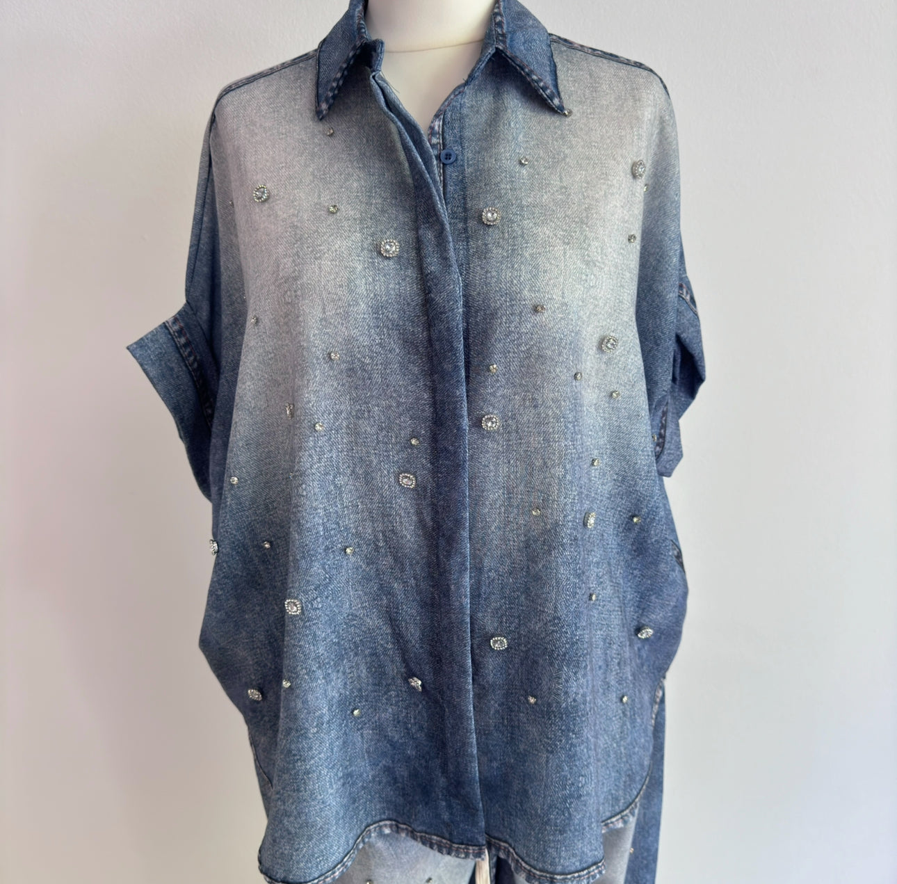 Denim-Dream Bluse