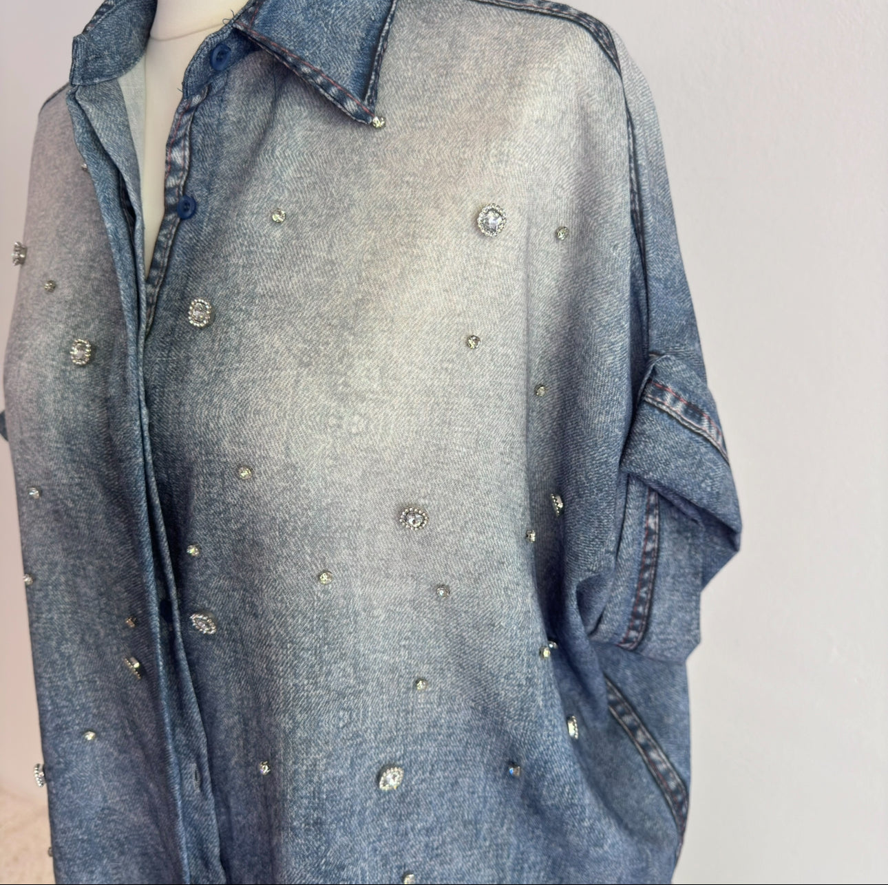 Denim-Dream Bluse