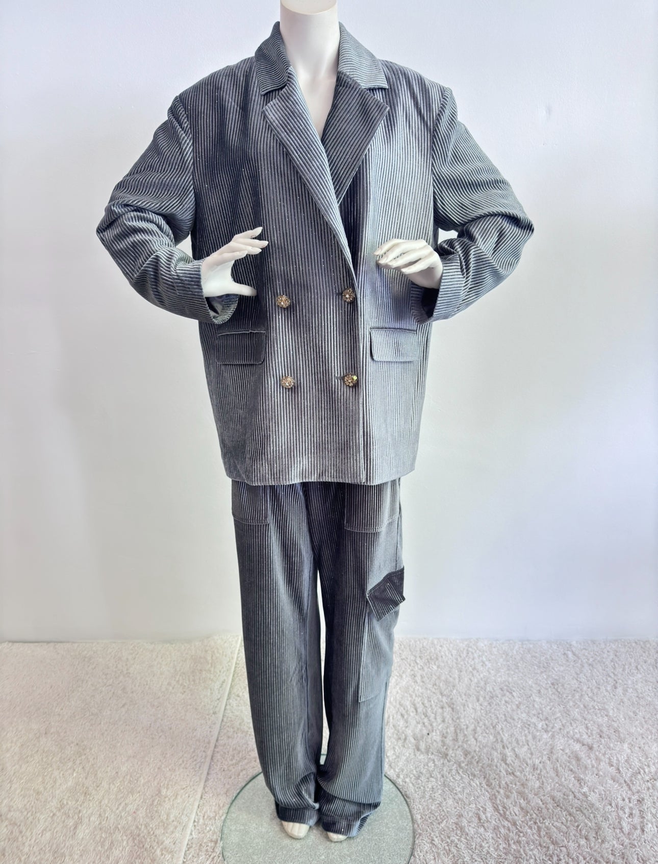 Yippie Hippie Blazer Silber