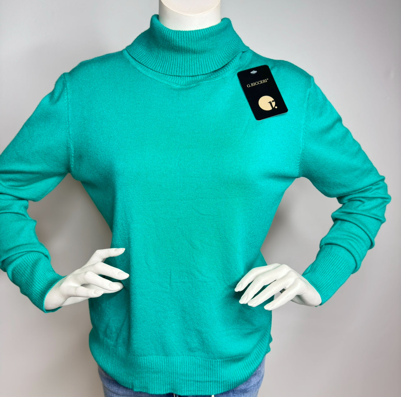 Rollkragen Pullover 4 Farben