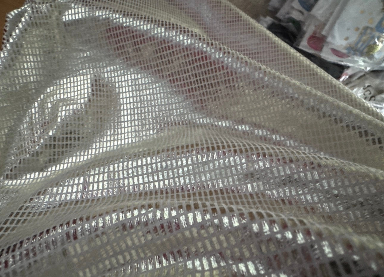 Yippie Hippie  Damen Boho Kleid Silber – Shiny Sommerkleid mit Schimmer & Details (Gr. XS–XL, fällt größer aus)