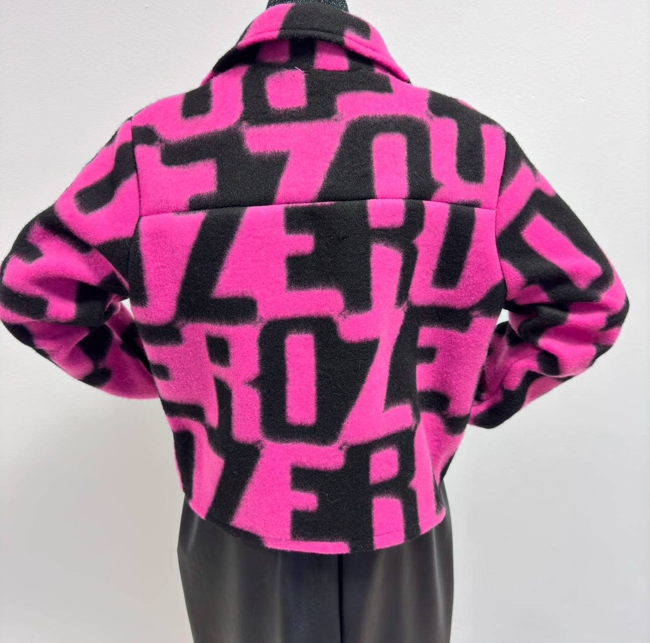 Pink/Schwarz Jacke